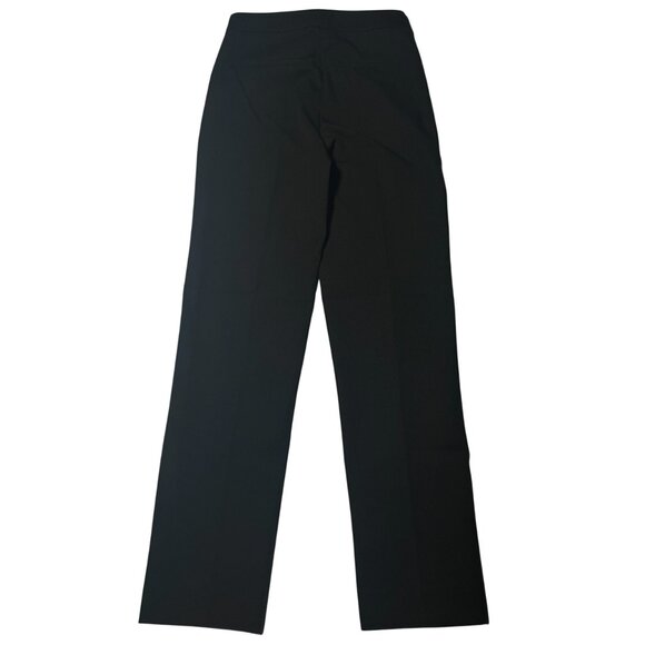 NWT J. Crew Kate Straight Leg Pant Bi Stretch Cotton 0 Tall Black BF401 - Picture 8 of 12